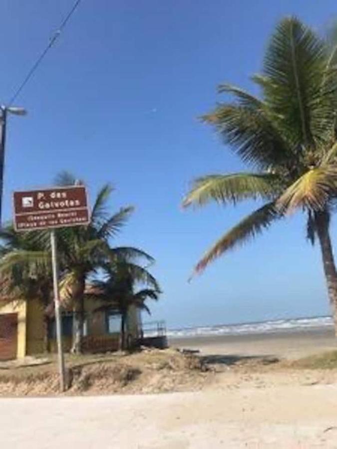 Pe Na Areia Gaivotas Com Wi-Fi Villa Itanhaem Bagian luar foto